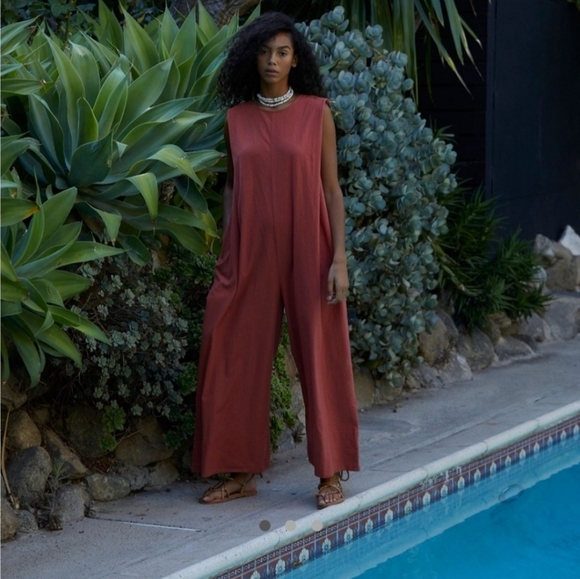 quinn jumpsuit by free people, L - Picture 2 of 4